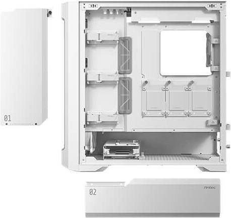 Image du produit Antec Boitier Grand Tour E-ATX Performance 1 FT avec panneaux vitrés (Blanc) (mATX, ITX, ATX)