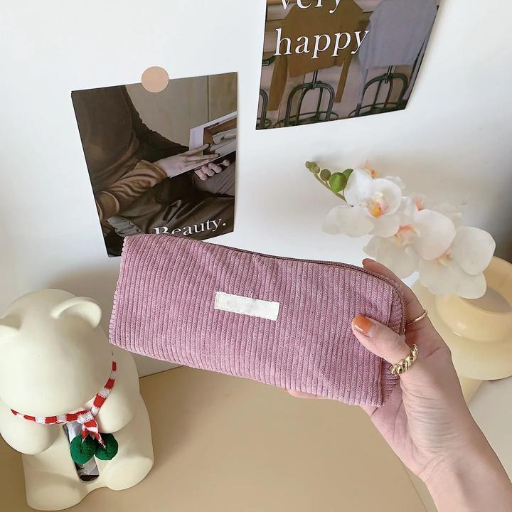 Only-Bags.Store Kulturtasche Organizer Kord-Kosmetiktasche Kleines Makeup-Etui