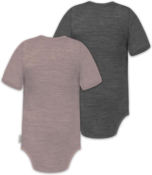 Immagine prodotto Normani Set di 2 body baby merino a maniche corte "Tihoi" - 9317 (86)