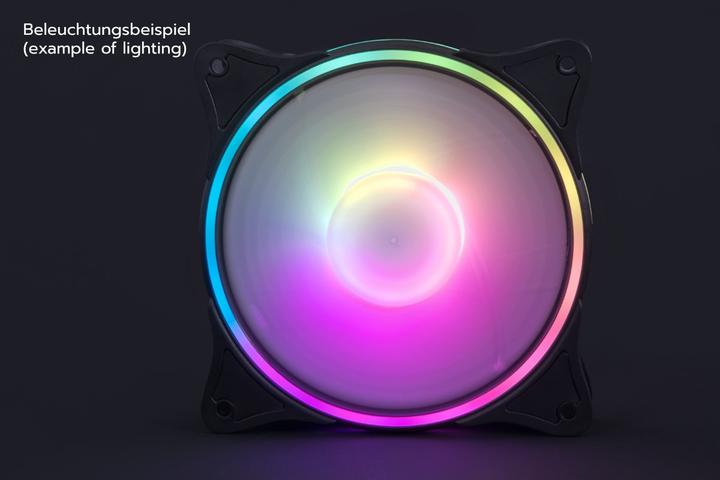 Produktbild Alphacool Rise Aurora PWM-Lüfter (120 mm, 1 x)