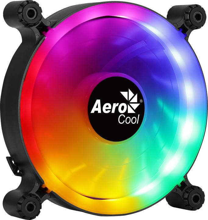 Produktbild AeroCool Spectro 12 FRGB Computergehäuse Ventilator, Durchscheinend (e) (120 mm, 1 x)