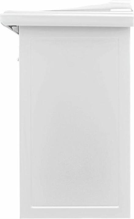 Actual product image Burg Wächter Galvanised steel letter box WxHxD 345/410/205 mm Copenhagen 882 white with flap
