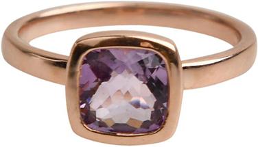 Image du produit Natsumi Schmuck Bague argent 925 plaqué or améthyste (56, Argent 925)