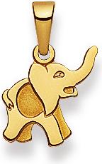 Produktbild Natsumi Schmuck Anhänger Elefant Gold 18K/750 (750/18 K Gelbgold)