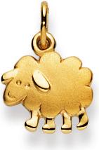 Natsumi Schmuck Anhänger Schaf Gold 18K/750 (750/18 K Gelbgold)