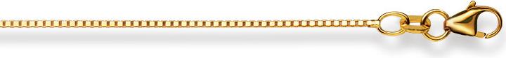 Actual product image Natsumi Schmuck Necklace yellow gold 9K/375 Venetian 0.9mm 40 cm (375/9 K Yellow gold, 40 cm)