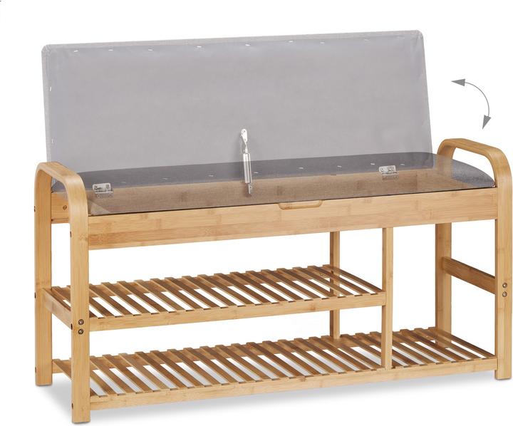 Produktbild Relaxdays Schuhbank (100.5 x 33 x 50 cm)