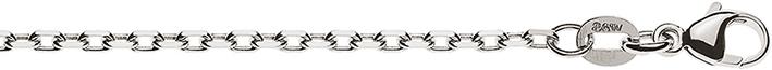 Produktbild Natsumi Schmuck Halskette Weissgold 18K/750 Anker 4-fach 1.8mm (750/18 K Weissgold, 45 cm)