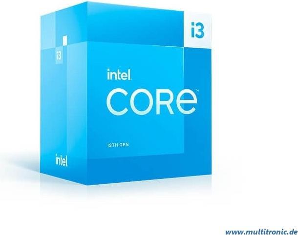 Image du produit Intel CPU i3-13100 4 coeurs 4.5GHz LGA1700 (LGA 1700, 3.40 GHz, 4 -Core)