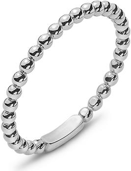 Actual product image Natsumi Schmuck Ring White Gold 18K/750 Beisteckring Kugeli (55, 750/18 K Gold)