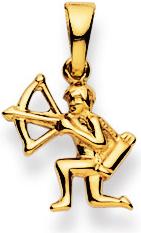 Natsumi Schmuck Anhänger Sternzeichen Schütze Gelbgold 18K/750 (750/18 K Gelbgold)