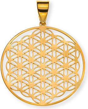 Produktbild Natsumi Schmuck Anhänger Blume des Lebens Gelbgold 18K/750 (750/18 K Gelbgold)