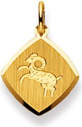 Produktbild Natsumi Schmuck Anhänger Sternzeichen Widder Gelbgold 18K/750 (750/18 K Gelbgold)