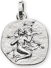 Actual product image Natsumi Schmuck Pendant Star Sign Virgo White Gold 18K/750 (750/18 K white gold)