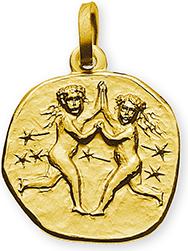 Natsumi Schmuck Anhänger Sternzeichen Zwillinge Gold 18K/750 (750/18 K Gelbgold)