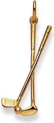 Produktbild Natsumi Schmuck Anhänger Golfschläger Gelbgold 18K/750 (750/18 K Gelbgold)