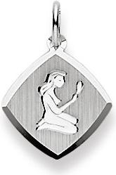 Natsumi Schmuck Anhänger Sternzeichen Jungfrau Weissgold 18K/750 (750/18 K Weissgold)