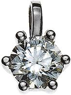 Natsumi Schmuck Anhänger Diamant Weissgold 18K/750 0.25 ct H si (750/18 K Weissgold)