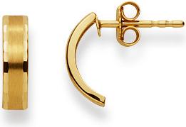 Produktbild Natsumi Schmuck Ohrstecker Gelbgold 18K/750 flach (750/18 K Gelbgold)