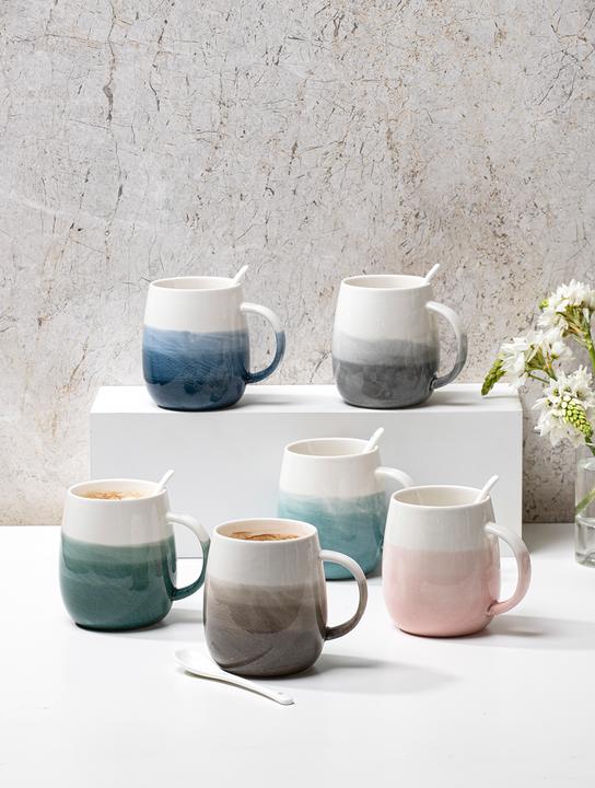 Produktbild Ladelle Tasse mit Löffel (380 ml, 1 x)