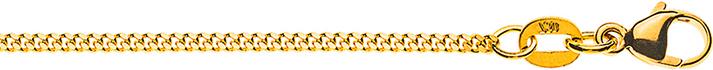 Actual product image Natsumi Schmuck Necklace yellow gold 14K/585 tank 1.6mm (585/14 K Yellow gold, 50 cm)