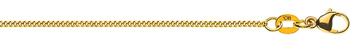 Actual product image Natsumi Schmuck Necklace yellow gold 14K/585 tank 1.4mm (585/14 K Yellow gold, 45 cm)