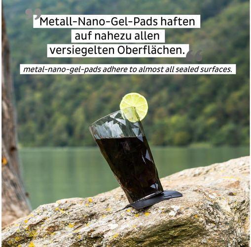 Produktbild Silwy Magnet-Kunststoffgläser Longdrink Grau