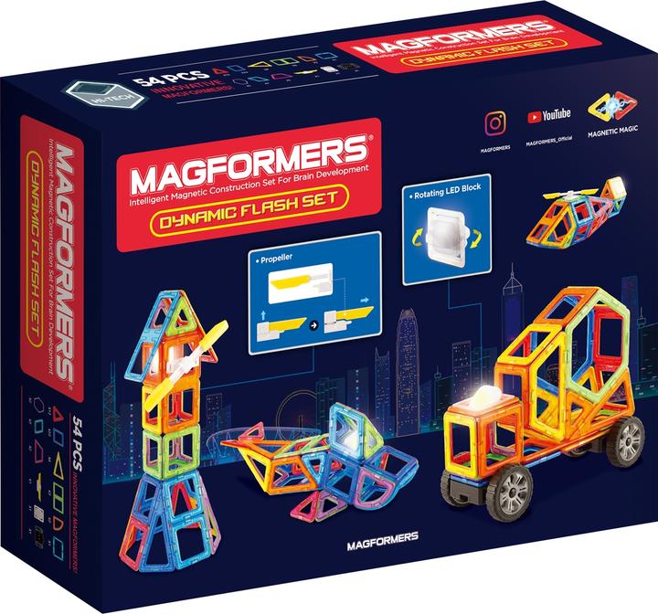 Actual product image Magformers Dynamic Flash Set