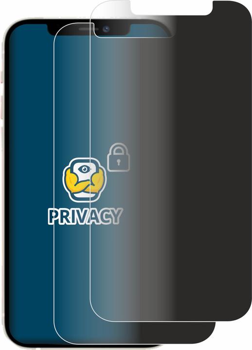 Actual product image BROTECT Anti-spy privacy film Blue light protection film (2 Piece, Apple iPhone 12)