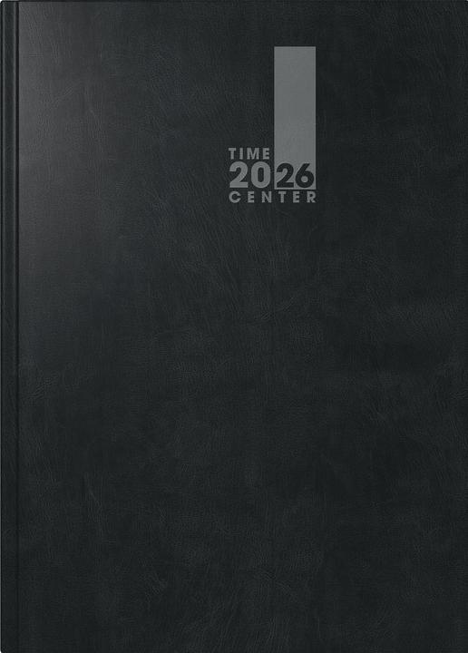 Produktbild Wochenkalender TimeCenter, Baladek-Einband, schwarz 2026 (15 x 21 cm, Deutsch)