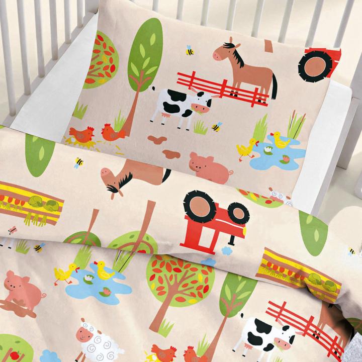 Image du produit Erwin Müller Linge de lit pour enfants "Farm