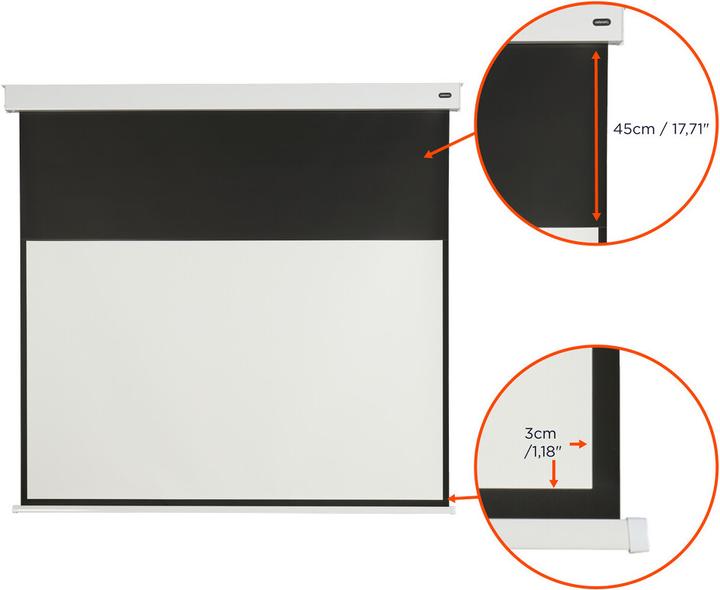 Actual product image Celexon V2.0 Battery Professional Plus 180 x 102 cm Motorised Screen (70.87", 16:9)