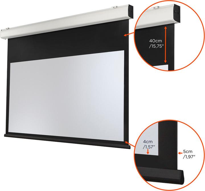 Actual product image Celexon Canvas Motor Expert XL 450 x 253 cm (203.15", 16:9)