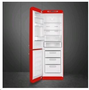 Produktbild Smeg Retro Style Kühl-Gefrierkombination FAB32LRD5 Rot, Links (331 l)