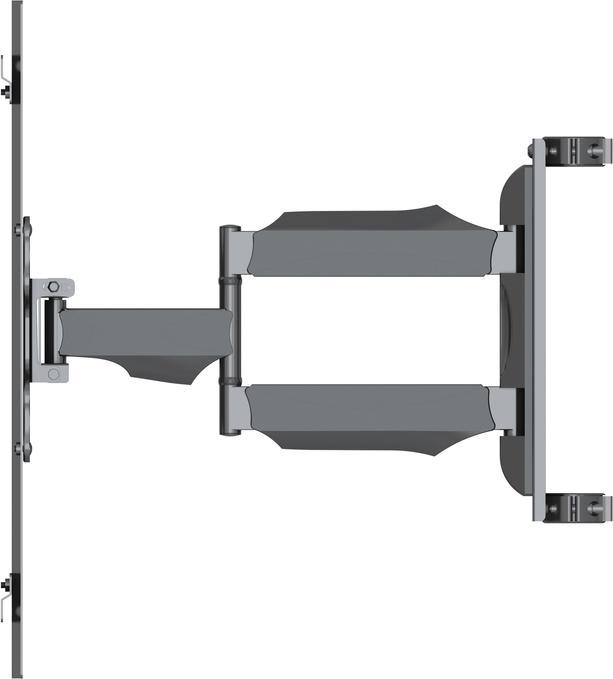 Immagine prodotto Multibrackets Staffa 32"- 60", nera, acciaio/alluminio
