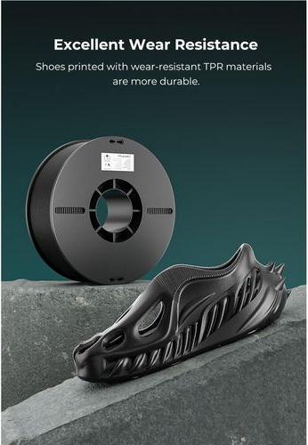 Image du produit Creality Filament TPR noir 2.85 mm 1.29 kg (2.85 mm, 1290 g, Noir)