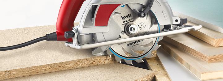 Actual product image kwb Carbide circular saw blade THIN CUT CIRCULAR SAW BLADE, HARDLOCKED
