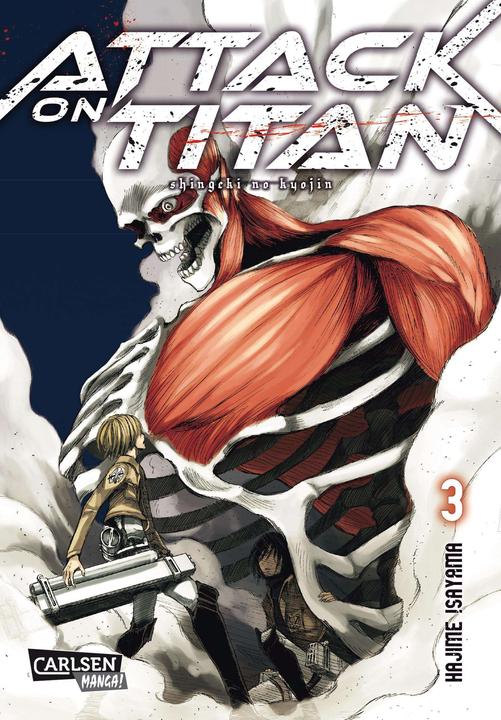 Immagine prodotto Attack on Titan, Band 3 (Tedesco, Hajime Isayama, 2014)
