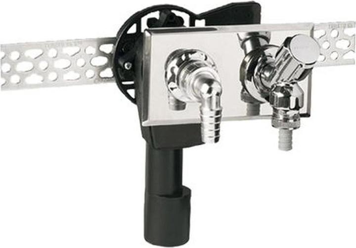 Haas & sohn PE concealed siphon UP siphon horizontal DN 40 / 50 mm washing machine appliance valve (Washing machine siphon)