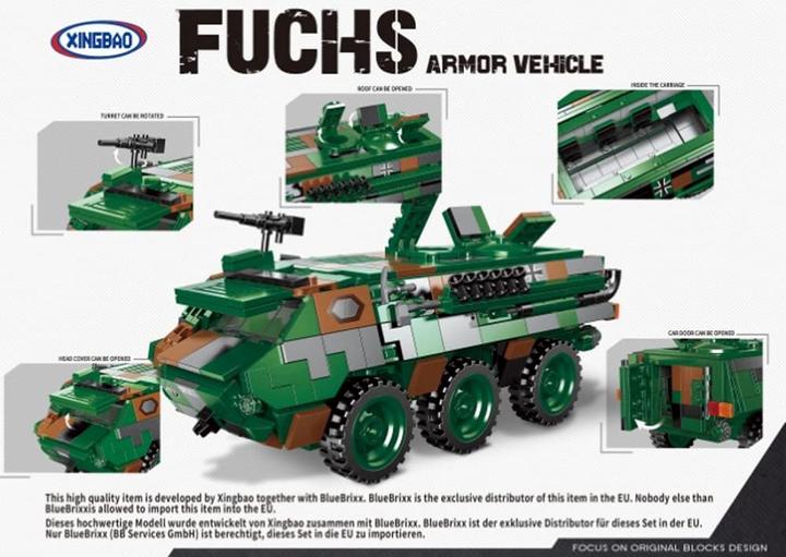 Produktbild XingBao 06056 Transportpanzer Fuchs