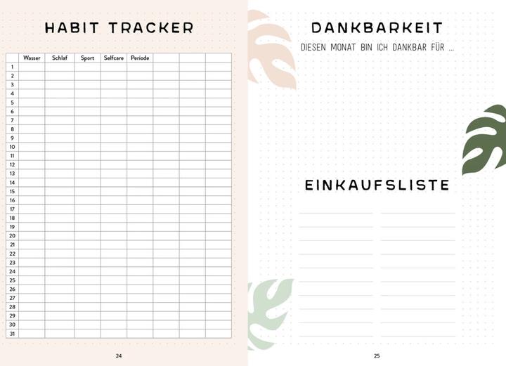 Image du produit Mon Bullet Journal (Jungle Edition) - Mieux planifier & réaliser ses rêves (Allemand)