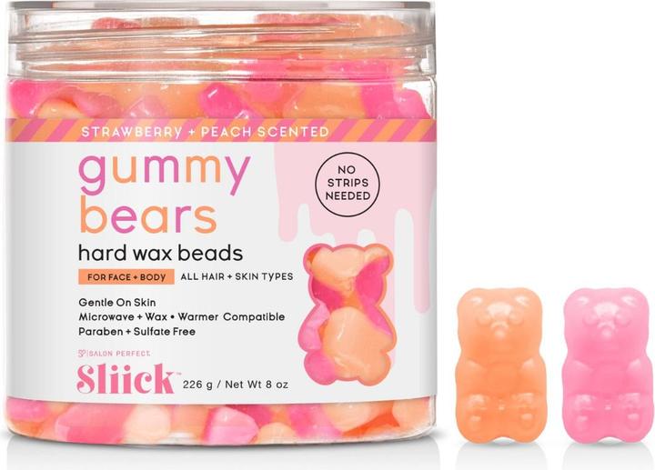 Image du produit Salon Perfect Sliick Wax Gummy Bears 8oz Home Waxing Hair Removal (226 g)
