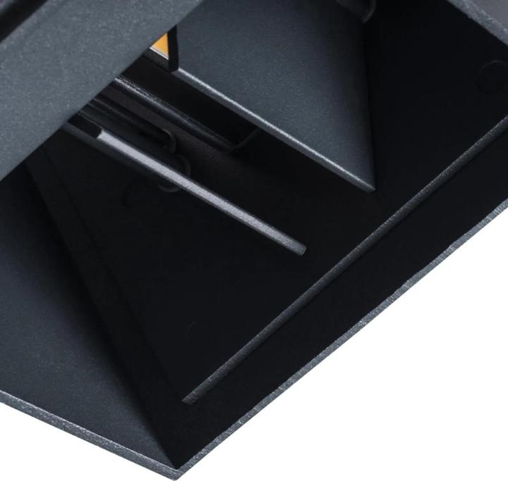 Actual product image Kanlux LED REKA 28990 façade light 7W neutral white 4000K grey (360 lm)