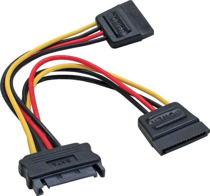 InLine SATA Strom-Y-Kabel