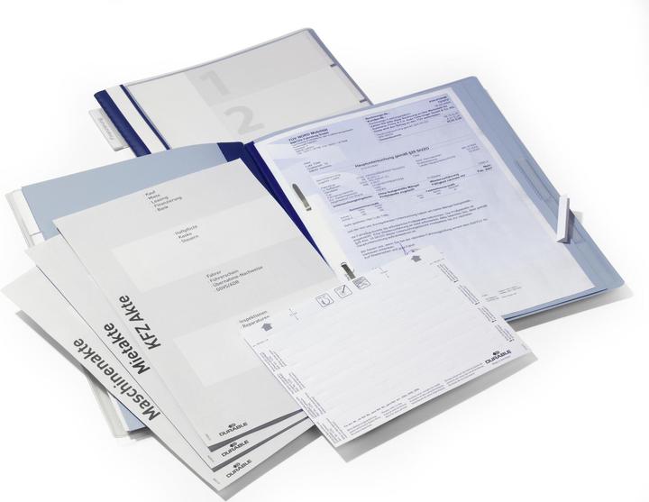 Actual product image Durable 2556-06 Suspension file blue 1 piece(s) (A4, 5 x)