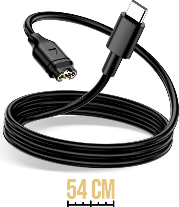 Image du produit NoName Tactical USB-C NabÃjecÃ a DatovÃ½ Cable par Garmin Fenix 5/6/7