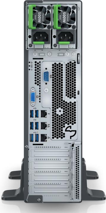 Fujitsu Server TX1320 M6, E-2488, 1x32GB (32 GB, Tower Server)