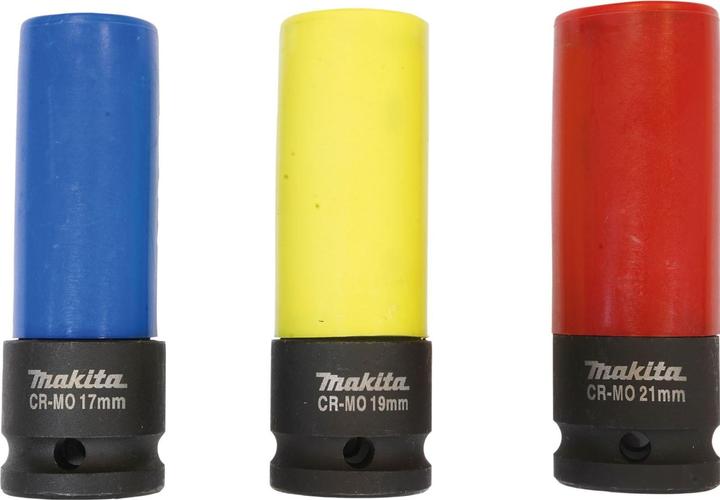 Makita Steckschlüssel-Set (21 mm, 19 mm, 17 mm)