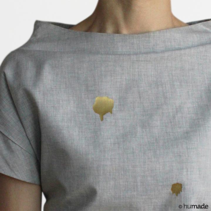 Produktbild Humade ReMarke DIY Flecken zum Aufbügeln Gold 16 Stk. (16 x)