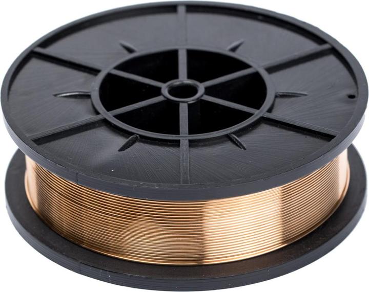 Actual product image Schweisskraft MIG welding wire for MSG soldering CuSi 3 / D200 / 5 kg / Ø 0.8 mm